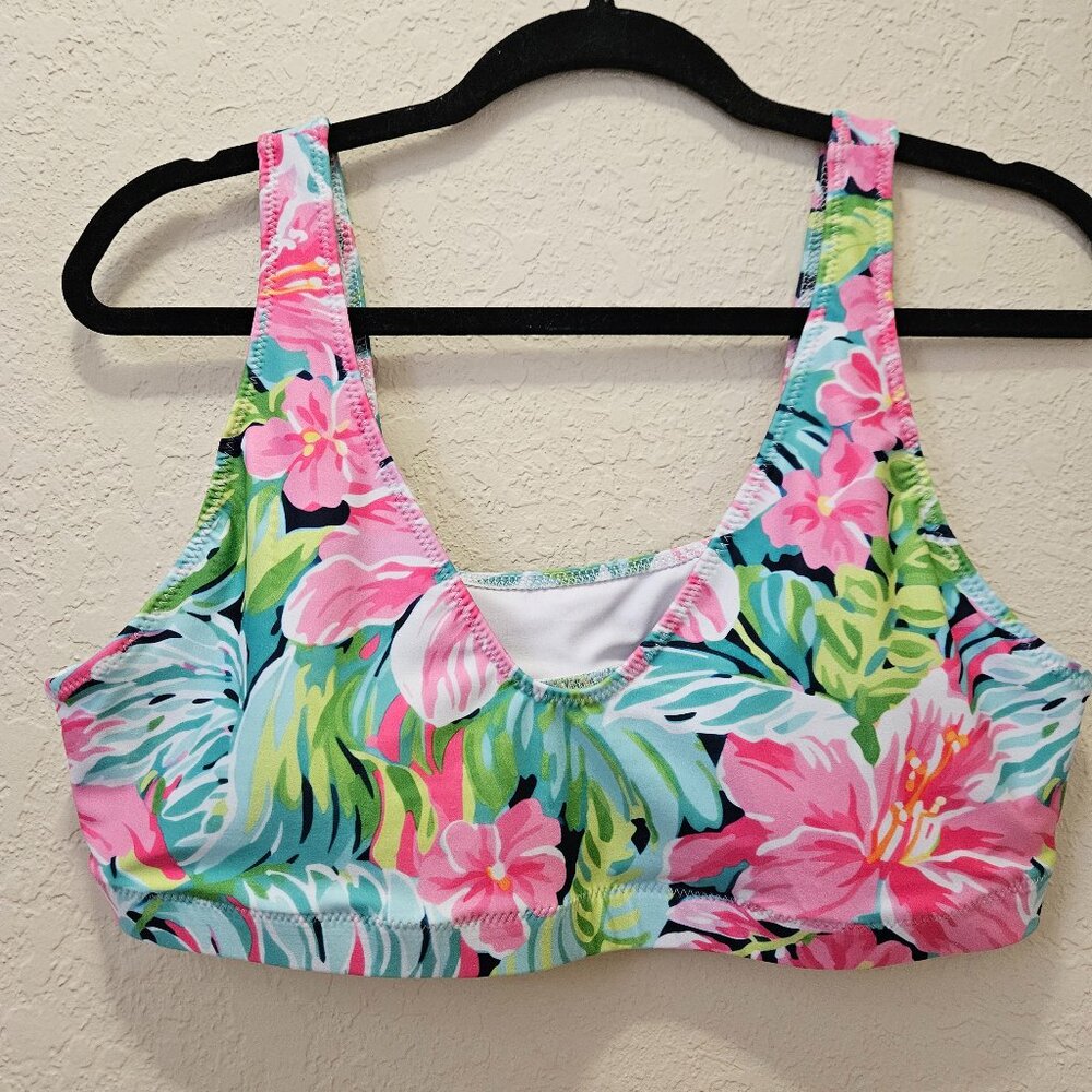 NWOT Coastal Cool Island Life Swim Top UPF 50+ Protection